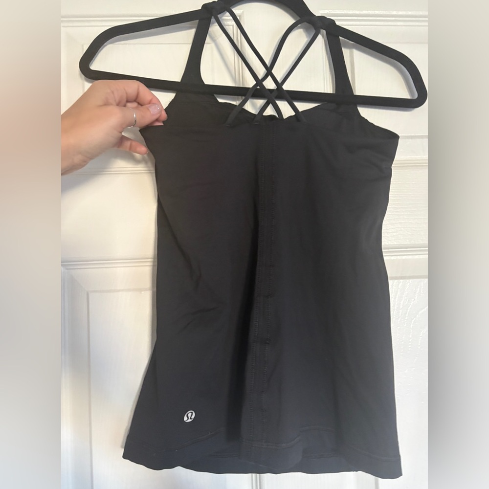Lululemon Free to Be Black tank - Picture 6 of 8